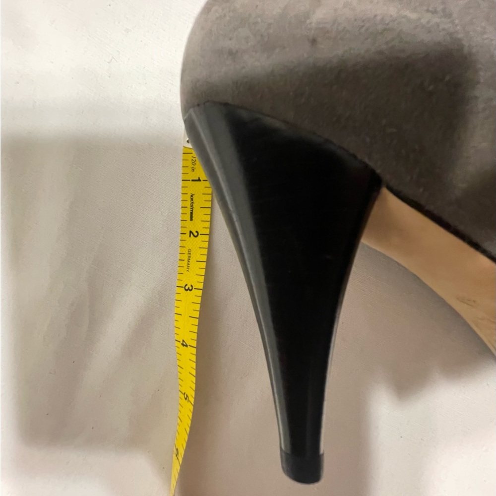 VIA SPIGA Gray Suede Heeled Boots, Size 10, NWOT - Picture 12 of 13
